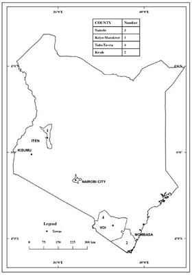 Radon and Thoron; Radioactive Gases Lurking in Earthen Houses in Rural Kenya